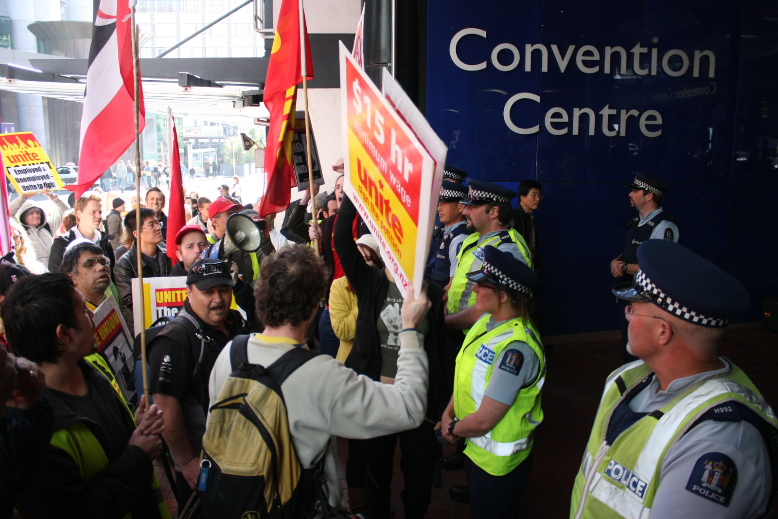 National Party Conference Protest