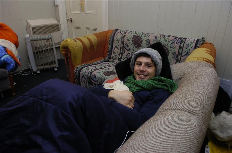 Green MP Gareth Hughes sleeps rough to highlight homelessness