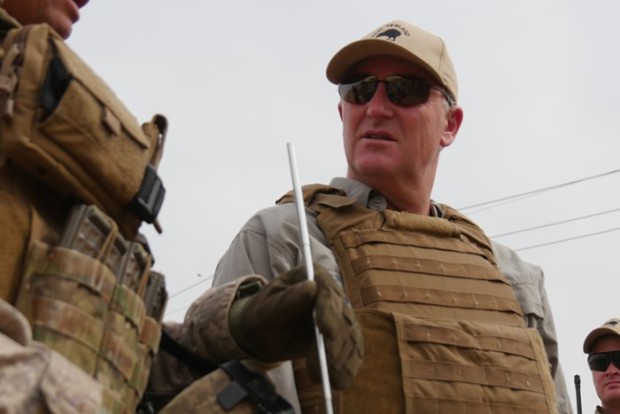 John Key soldier